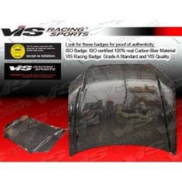 Audi A4 VIS Racing OEM Black Carbon Fiber Hood - 06AUA44DOE-010C