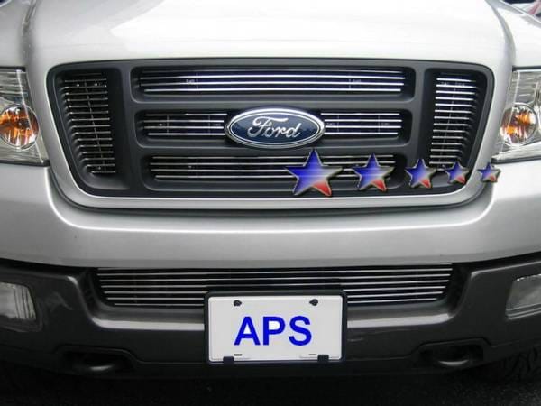 Ford F150 APS Billet Grille - Bumper - Aluminum - F85351A