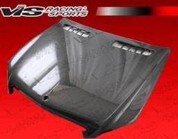 Mercedes-Benz S Class VIS Racing OEM Black Carbon Fiber Hood - 07MEW2214DOE-010C