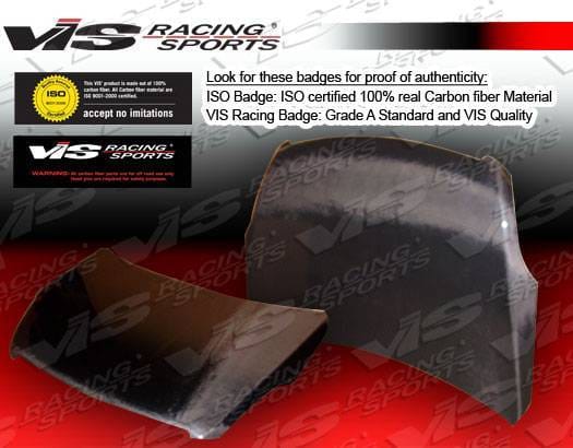 Nissan Altima VIS Racing OEM Black Carbon Fiber Hood - 07NSALT4DOE-010C