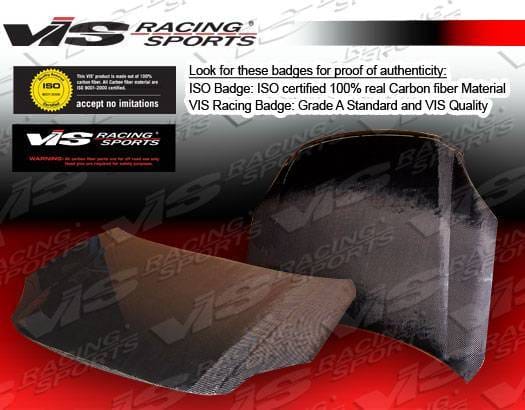 Nissan Sentra VIS Racing OEM Black Carbon Fiber Hood - 07NSSEN4DOE-010C