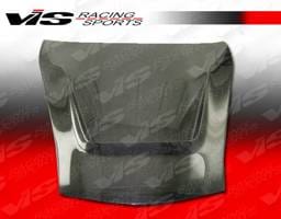 Porsche Cayman VIS Racing G Tech Black Carbon Fiber Hood - 06PSCAM2DGTH-010C