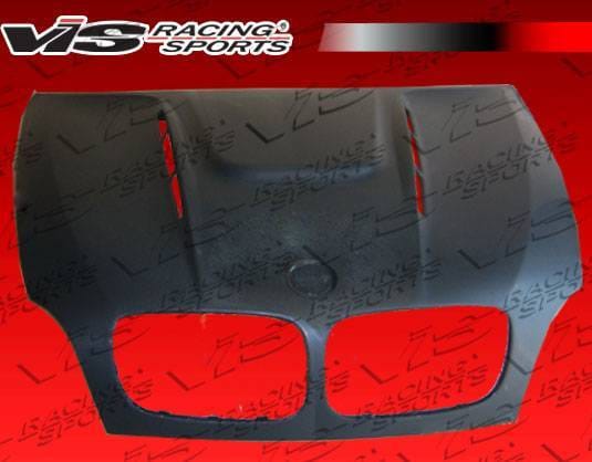 BMW X5 VIS Racing EVO GT Black Carbon Fiber Hood - 07BME704DEGT-010C
