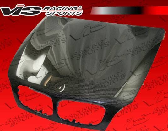 BMW X5 VIS Racing OEM Black Carbon Fiber Hood - 07BME704DOE-010C