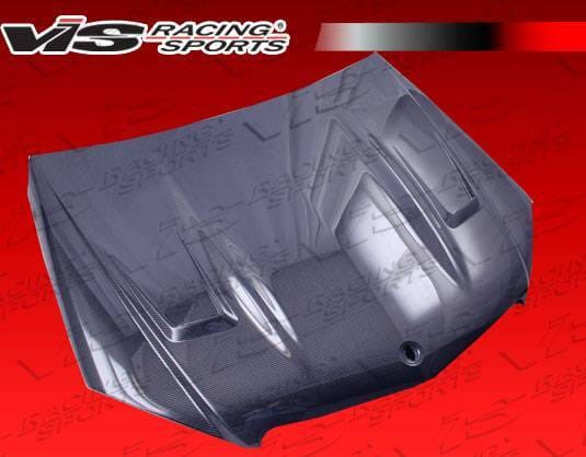Mercedes-Benz C Class VIS Racing DTM Black Carbon Fiber Hood - 08MEC634DDTM-010C