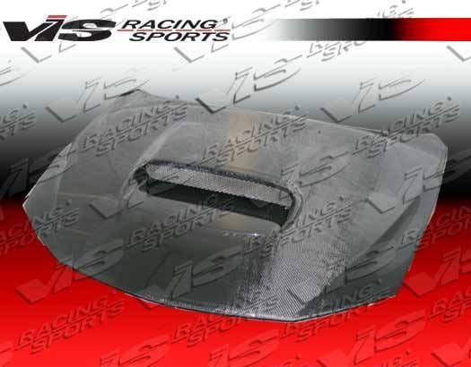 Subaru WRX VIS Racing STI Carbon Fiber Hood - 08SBWRX4DSTI-010C