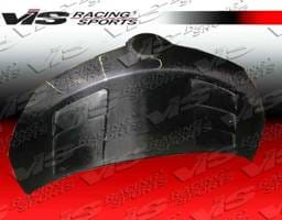 Scion xD VIS Racing Terminator Black Carbon Fiber Hood - 08SNXD4DTM-010C
