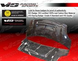 Toyota Yaris VIS Racing Monster Black Carbon Fiber Hood - 07TYYARHBMON-010C