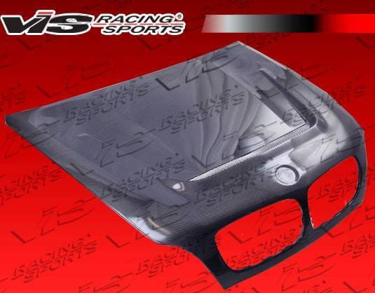 BMW X6 VIS Racing DTM Black Carbon Fiber Hood - 08BME714DDTM-010C