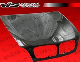 BMW X6 VIS Racing OEM Black Carbon Fiber Hood - 08BME714DOE-010C