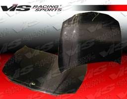 BMW 1 Series VIS Racing OEM Black Carbon Fiber Hood - 08BME822DOE-010C