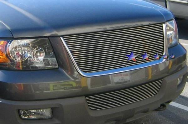 Ford Expedition APS Billet Grille - Upper - Aluminum - F85372A