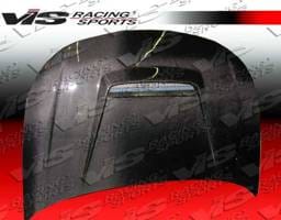 Ford Focus VIS Racing Invader Black Carbon Fiber Hood - 08FDFOC2DVS-010C