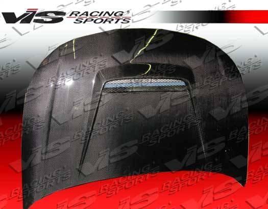 Ford Focus VIS Racing Invader Black Carbon Fiber Hood - 08FDFOC2DVS-010C