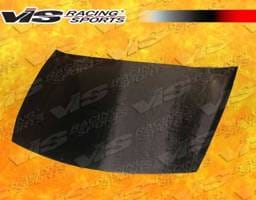Honda Accord 2DR VIS Racing OEM Black Carbon Fiber Hood - 08HDACC2DOE-010C