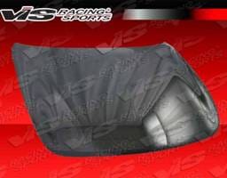 Infiniti G37 VIS Racing OEM Black Carbon Fiber Hood - 08ING372DOE-010C