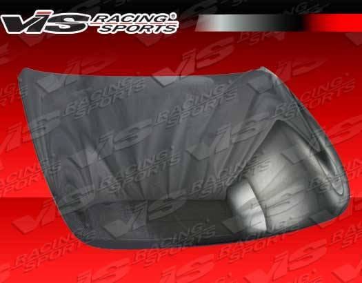 Infiniti G37 VIS Racing OEM Black Carbon Fiber Hood - 08ING372DOE-010C