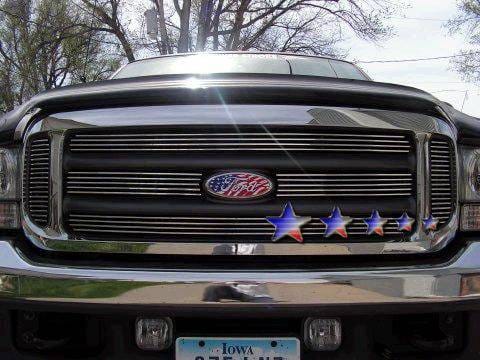 Ford F350 APS Billet Grille - Upper - Stainless Steel - F85399S