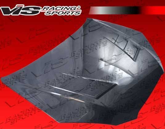 Hyundai Genesis VIS Racing Terminator GT Black Carbon Fiber Hood - 10HYGEN2DTMGT-010C