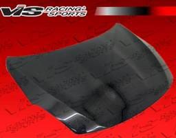 Nissan Altima VIS Racing OEM Black Carbon Fiber Hood - 10NSALT2DOE-010C