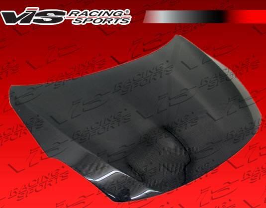 Nissan Altima VIS Racing OEM Black Carbon Fiber Hood - 10NSALT2DOE-010C