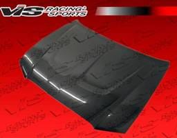 Dodge Charger VIS Racing OEM Black Carbon Fiber Hood - 11DGCHA4DOE-010C