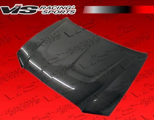Dodge Charger VIS Racing OEM Black Carbon Fiber Hood - 11DGCHA4DOE-010C