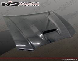 Dodge Charger VIS Racing SRT Black Carbon Fiber Hood - 11DGCHA4DSRT-010C