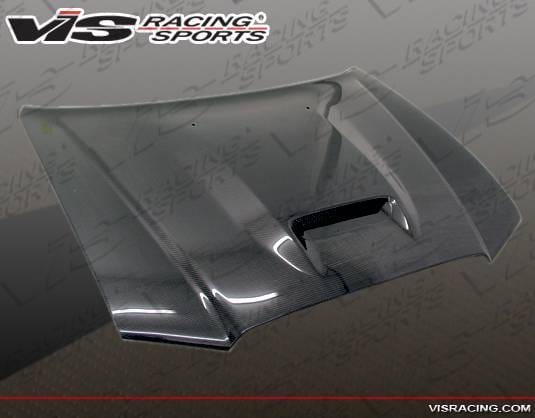 Dodge Charger VIS Racing SRT Black Carbon Fiber Hood - 11DGCHA4DSRT-010C