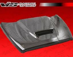 Dodge Ram VIS Racing SRT Black Carbon Fiber Hood - 09DGRAM2DSRT-010C