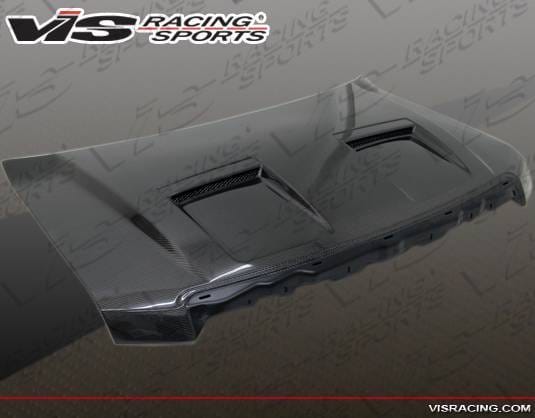 Ford F150 VIS Racing DS Black Carbon Fiber Hood - 09FDF152DDS-010C