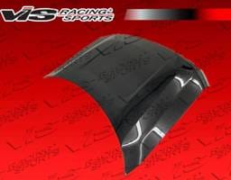 Ford F150 VIS Racing OEM Black Carbon Fiber Hood - 09FDF152DOE-010C