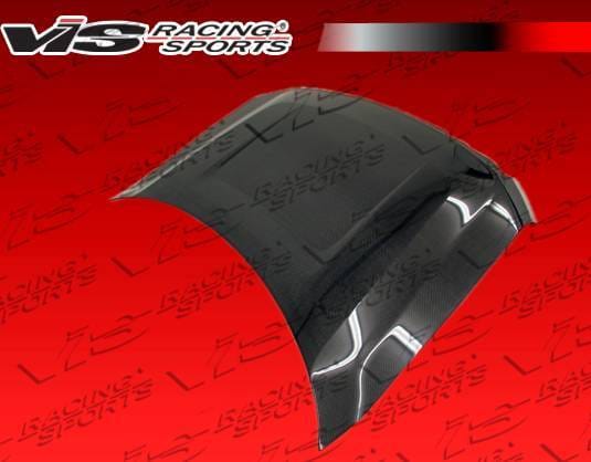 Ford F150 VIS Racing OEM Black Carbon Fiber Hood - 09FDF152DOE-010C