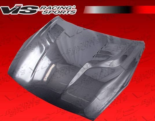 Nissan Skyline VIS Racing GT Black Carbon Fiber Hood - 09NSR352DGT-010C