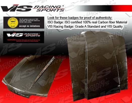 Chevrolet Blazer VIS Racing Fiberglass Cowl Induction Hood - 83CHBLA2DCI-010
