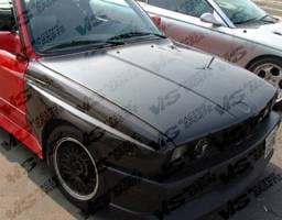 BMW 3 Series VIS Racing OEM Black Carbon Fiber Hood - 84BME302DOE-010C