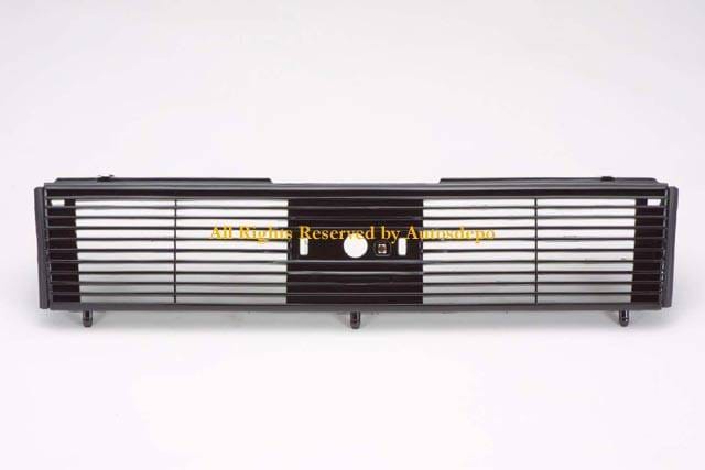 Black Front Grille