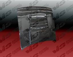 Toyota Corolla VIS Racing Drift Carbon Fiber Hood - 84TYCOR2DDFT-010C