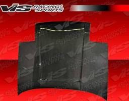 Toyota MR2 VIS Racing OEM Black Carbon Fiber Hood - 85TYMR22DOE-010C