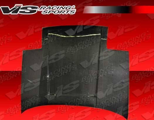 Toyota MR2 VIS Racing OEM Black Carbon Fiber Hood - 85TYMR22DOE-010C