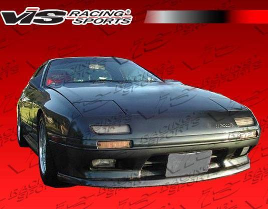 Mazda RX-7 VIS Racing OEM Black Carbon Fiber Hood - 86MZRX72DOE-010C
