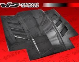 Toyota Supra VIS Racing AMS Black Carbon Fiber Hood - 86TYSUP2DAMS-010C