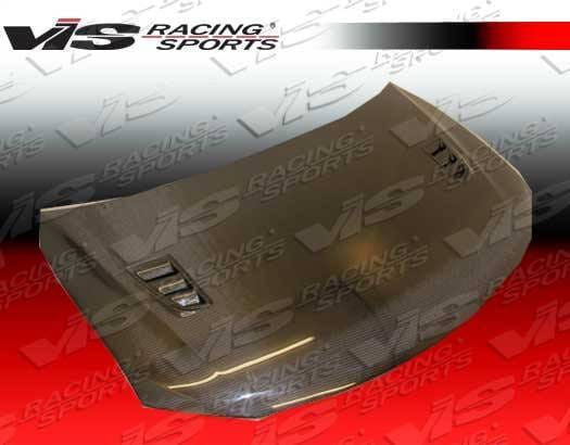 Scion tC VIS Racing RR Black Carbon Fiber Hood - 11SNTC2DRR-010C