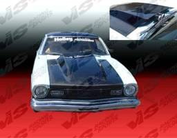 Ford Maverick VIS Racing Cowl Induction Carbon Fiber Hood - 70FDMAV2DCL-010C