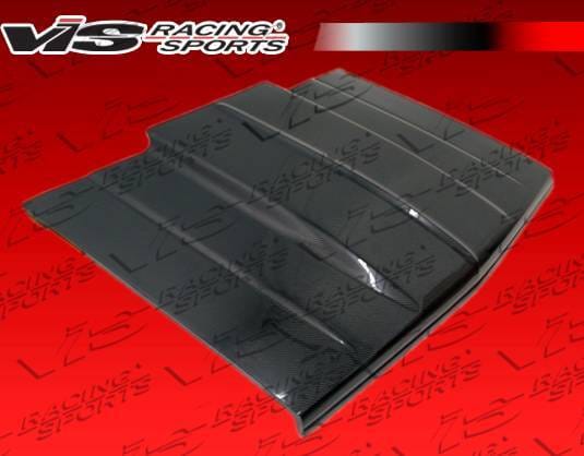 Chevrolet S10 VIS Racing Fiberglass Cowl Induction Hood - 82CHS102DCI-010