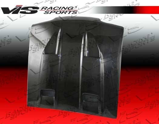 Ford Mustang VIS Racing Marh-5 Black Carbon Fiber Hood - 87FDMUS2DMK5-010C