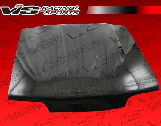 Ford Mustang VIS Racing OEM Black Carbon Fiber Hood - 87FDMUS2DOE-010C