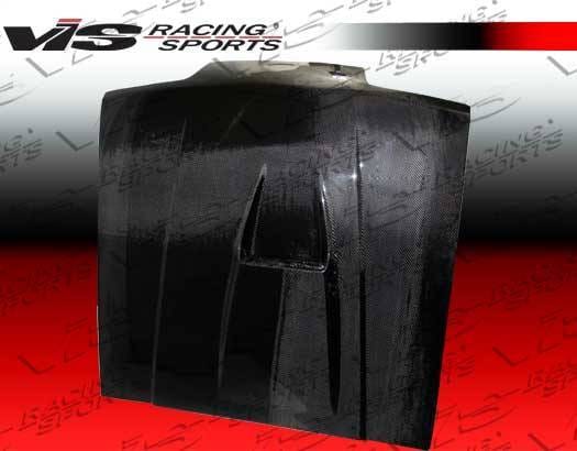 Ford Mustang VIS Racing SS Black Carbon Fiber Hood - 87FDMUS2DSS-010C