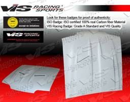 Ford Mustang VIS Racing Stalker 2 Fiberglass Hood - 87FDMUS2DSTK2-010