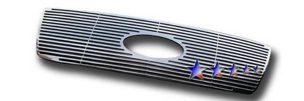 Ford F150 APS CNC Grille - Honeycomb with Logo Opening - Upper - Aluminum - F95727A thumbnail 2